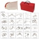thumbnail image 4 of Rompecabezas De Rompecabezas Para Niños Adultos 20 Piezas Juego De Rompecabezas De Alambre De Metal IQ Puzzle Mind Brain Teasers Entrenamiento Juguetes Educativos Rompecabezas De ANGGREK  Otros, 4 of 6