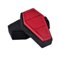 thumbnail image 2 of Caja De Joyería Con Forma De Ataúd, Caja De Almacenamiento De Joyas Para Colgantes, Amuletos, Regalos, Recuerdo De Fiesta, Caja De Anillos, Color Negro Y Rojo Caja para anillos negra y roja, 2 of 8