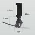thumbnail image 3 of Musical Instrument Phone Stand With Mobile Phone Live Tools Rotate 360 Degrees Trumpet Reading Accessories Cord, 3 of 8