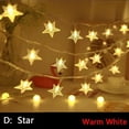 thumbnail image 1 of Guirnalda de luces LED con forma de estrella de copo de nieve para Navidad, guirnalda de hadas con batería y USB, decoración de Halloween de árbol al aire libre, vacaciones de Año Nuevo, 3-50M, 1 of 4