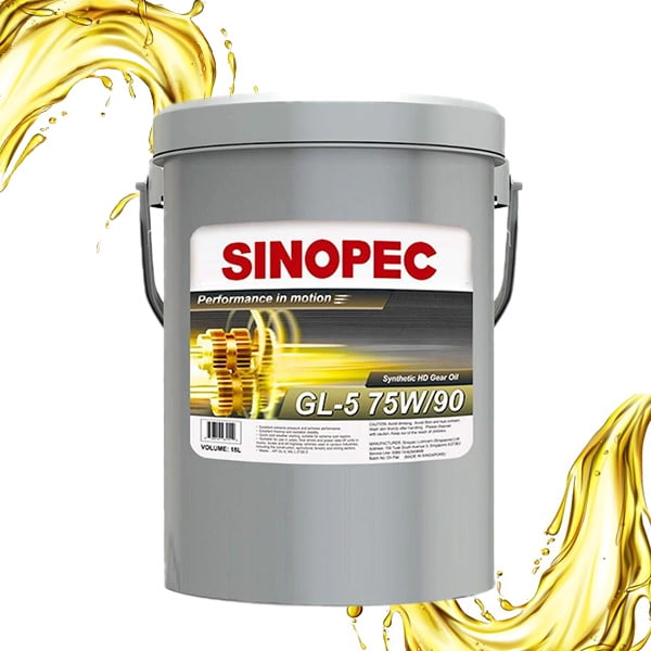 75W90 Synthetic EP Gear Lube - 5 Gallon Pail (18L - 4.75 GAL 75W90 Synthetic EP Gear Lube - 5 Gallon Pail (18L - 4.75 GAL