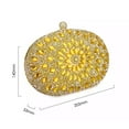 thumbnail image 6 of Gia Elegant Evening Purse: Gold, 6 of 6