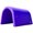 Purple, variant on Inflatable Sports Tunnel Arch with Blower 16x10x10ft Blue Event Entrance for Shops Schools & Supermarkets