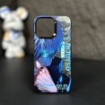 thumbnail image 1 of Funda Para iPhone Jujutsu Kaisen Sukuna Gojo Mate Para 14 Pro Max 13 12 11 Llaves Independientes imd Serie Colorida De Plata, 1 of 4