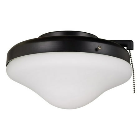 Craftmade Elk113 1mbk W All Weather Dome Outdoor Ceiling Fan Light Craftmade Elk113 1mbk W All Weather Dome Outdoor Ceiling Fan Light Kit Matte Black