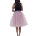 thumbnail image 5 of Biezeib Women's Mid Length Skirt, Adult Kids Princess Ballet Tulle Wedding Party Prom Mini Dress, 5 of 6
