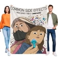 thumbnail image 1 of Efectos Secundarios Comunes anti-pilling, suave, ligera, esponjosa y acogedora de lujo para hogar y cocina – Perfecta para niños y adultos, 100 x 150 cm, 1 of 6