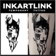 thumbnail image 1 of WWS-Tattoo Tech, 2 Sheets Medium Semi Permanent Tattoo, Adult Art Design Temporary Tattoos, Lasts 1-2 Weeks, Waterproof, Realistic Look, No Adhesive, No Reflection (Evil Woman), 1 of 4
