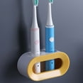 thumbnail image 3 of CAROOTU Electric Toothbrush Holder Stand Rack Wall-Mounted Universal Electric Toothbrush Holder Storage, 3 of 6