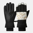 thumbnail image 2 of Unisex Ski Gloves for Winter Sports Cold Weather Outdoor Riding and Screen Touchscreen Activities, 2 of 5