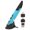 Blue, variant on YAHHU Wireless Optical Pocket Pen Mouse 2.4GHz USB Mini Novelty Stylus Mice with 3 Adjustable DPI 800 1200 1600 Low Voltage Alarm Ergonomic Design for PC Laptop Tablet Presentation, Blue