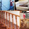 thumbnail image 3 of Barandilla Segura, Red de Seguridad para Balcones y Escaleras en Cubiertas y Exteriores a Prueba de Bebés en Interiores y Exteriores, Seguridad Infantil, Red de Barandillas de Escaleras; Mas, 3 of 5