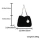 thumbnail image 4 of Bolso cruzado mullido para mujer, bolso de felpa de piel sintética, bolso de viaje de moda para mujer, 4 of 8