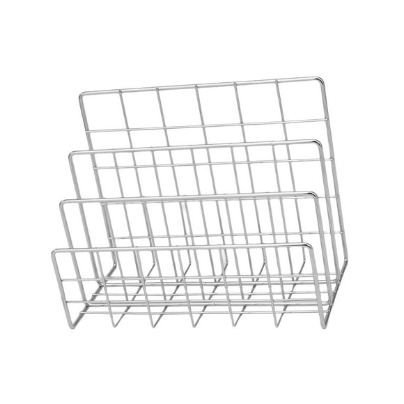 Siruishop Petit Trieur de Lettres Support de Rangement pour Enveloppe à 3 Compartiments pour Cahier Livres de Lettres 24cmx11.5cmx15.5cm