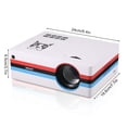 thumbnail image 3 of Xingzhi Versatile 5G Native 1080P Projector Home Theater Or Office Presentations White, 3 of 6