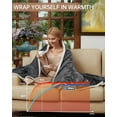 thumbnail image 5 of JoanKaren Electric Heated Throw Blanket,Soft Velvet 50"x60" Heating Blanket，4 Heat Levels & 4H Auto Off,Grey, 5 of 9