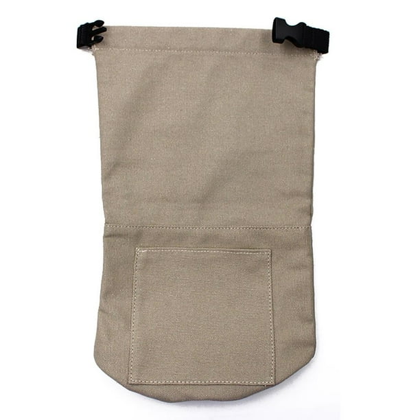 Caballo Linterna Bolsa Retro Lámpara de queroseno Protector Cubierta Bolsas de almacenamiento (Gris)