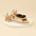thumbnail image 2 of Paddlewheel Boat DIY Kit, Educational STEM Toy, 2 of 5