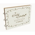 thumbnail image 7 of Darling Souvenir Personalized Engraved Laser Cut Wedding Guest Book Wooden Cover Sign-in Book Registry Guestbook Scrapbook-WT, 7 of 7