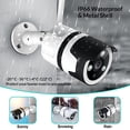 thumbnail image 3 of Cámara de seguridad WiFi para exteriores, cámara de vigilancia 1080P con detección de movimiento humano y visión nocturna, cámara de metal resistente al agua IP66, 3 of 5