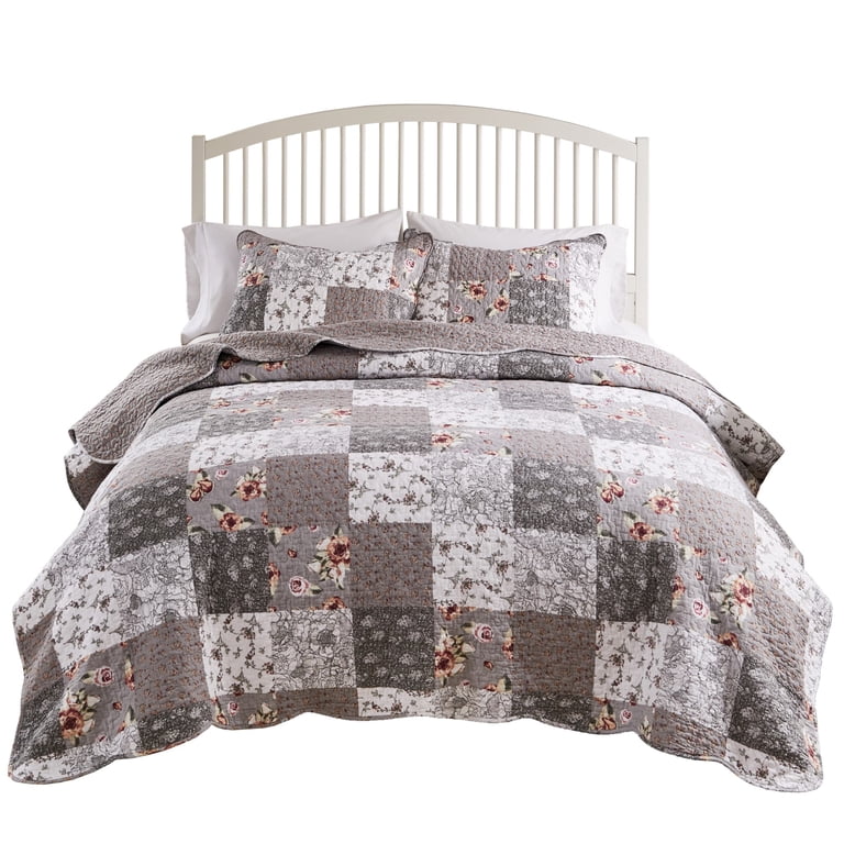 Barefoot Bungalow Giulia Cotton-Rich Patchwork Quilt Set photo 5