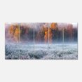 thumbnail image 2 of Grey Hoarfrost Design by Winter - Landscape Print Wall Artwork, 2 of 3