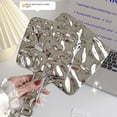 thumbnail image 2 of Handle Mirror Retro Handheld Makeup Mirror Women's Portable Carry-on Small Mirror Handheld Makeup, 2 of 3