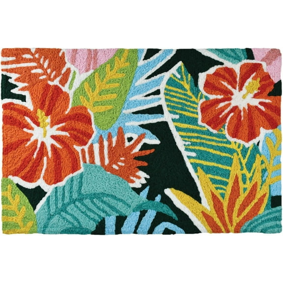 Tropical Colors Rug – Vibrant Indoor/Outdoor Accent Area Mat