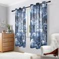 thumbnail image 6 of Fairy Castle Blackout Curtains 63 inch Length 2 Panels Window Decoration Curtains for Bedroom Living Room, 6 of 6