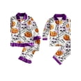 thumbnail image 1 of Pijamas de Halloween para niños y niñas, conjunto de pijamas para niños pequeños, pantalones de manga larga, 1 of 4