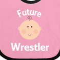 thumbnail image 4 of Inktastic Wrestling Future Wrestler Boys or Girls Baby Bib, 4 of 4