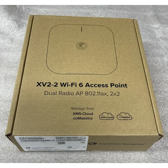 Cambium XV2-2X00A00-US XV2 Dual Radio Wi-Fi 6 Indoor Wireless Access Point