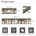 thumbnail image 3 of Yayeee Faucet Mat for Kitchen Sink 14.7" Diatomite Long Splash Guard Pad, Beige Snowmen, 3 of 7
