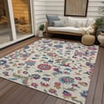 thumbnail image 6 of Addison Rugs Chantille Indoor/Outdoor Transitional Geometric, Abstract Linen Washable Rectangle Rug, 8' x 10', 6 of 6