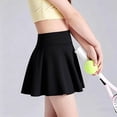thumbnail image 5 of PYGNJK Girls Tennis Skirts Flowy Butterfly Athletic Skorts Toddler A Line Pleated Tennis Golf Mini Skirts, 5 of 5