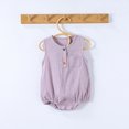 thumbnail image 2 of MEZZALL Baby Girls Bodysuit One-Pieces O-Neck Onesies Summer Outfits Soft Breathable Romper For Toddler Casual Loose Fit Outfits Dailywear Cute / 0-3 Months, 2 of 4