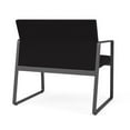 thumbnail image 5 of Gansett Reception Waiting Room Bariatric Chair / Charcoal Steel / Black, 5 of 5
