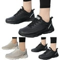 thumbnail image 5 of HCNTES womens Walking Sneakers Wide Width Slip on Tennis Shoes,Lightweight Breathable Running Shoes Athletic Workout Gym Jogging and Casual Wear（Black,42), 5 of 7