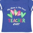 thumbnail image 4 of Inktastic My Mom is the Best Teacher Ever Boys or Girls Toddler T-Shirt, 4 of 5