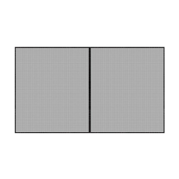 asddcavvf Garage Screen Door For 2 Car Garage 16x7FT Screen Garage With Retractable Fiberglass Mesh And Heavy Duty Weighted Bottom Easy Assembly & Pass Hands Door Screen Kit Cloth Fabric