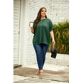 thumbnail image 4 of Women Oversized T-Shirt Summer Casual Short Sleeve Loose Tee Tops, 4 of 5