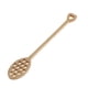 thumbnail image 3 of Barra de madera maciza para mezclar miel, cuchara hueca tallada, cucharones para miel Amor, 3 of 8
