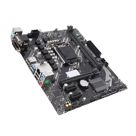 NFTIGB Desktop Computer Motherboard Prime H410M K Fit for LGA 1200 10th Gen CPU PCI E 3.0 Micro ATX DDR4 64GB