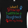 thumbnail image 4 of Inktastic Future Oil Rig Roughneck Like Daddy Boys Toddler T-Shirt, 4 of 5