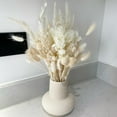thumbnail image 5 of Porpan 57" Narrow-Necked Farmhouse Decor Boho White Ceramic Vase, 5 of 8