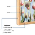 thumbnail image 3 of ArtToFrames 8" x 11" Red Oak Wood Picture Frame, 8.5x11 inch Brown Wood Poster Frame (WOM-4878), 5 Pack, 3 of 6