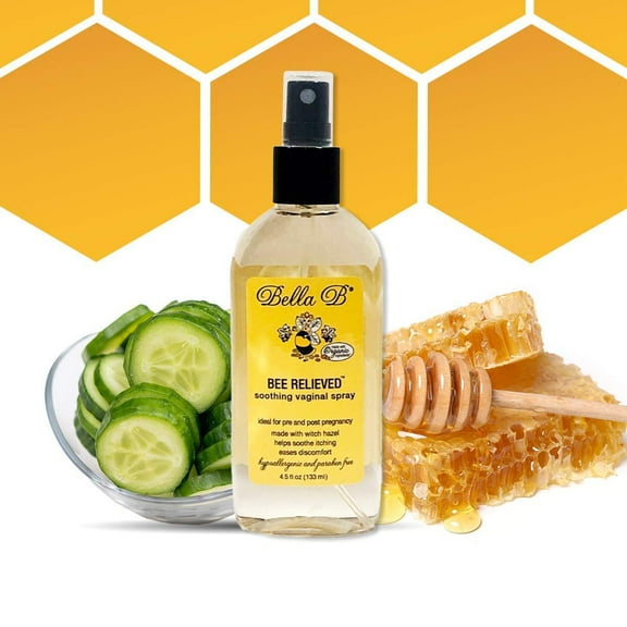 bella b bee relieved perineal healing spray, 5 oz