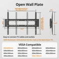 thumbnail image 6 of MountLiving Heavy Duty Tilting TV Wall Mount, 65-120 inch TVs, 220 lbs Capacity, Max VESA 900x600mm, Fits 16/24/32 inch Studs, LED/OLED/LCD Compatible, 6 of 7