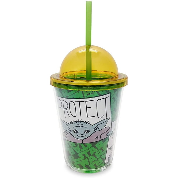 Disney Store The Mandalorian The Child Grogu Baby Yoda Tumbler Kids