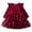 A-Red137, variant on XUELUO Toddler Girl Long Sleeve Dress Flower Bow Belt Ruffled Shoulder Tulle Skirts For School Activities Chic Spring Gown